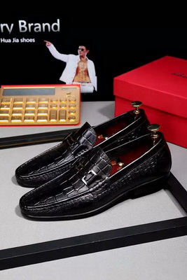 Salvatore Ferragamo Business Men Shoes--064